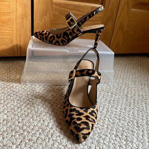 FRANCO SARTO - Martina Slingback Pump - Leopard -- Excellent Condition